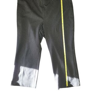 VISION 155 Women's Black Polka Dot Pullon Capris